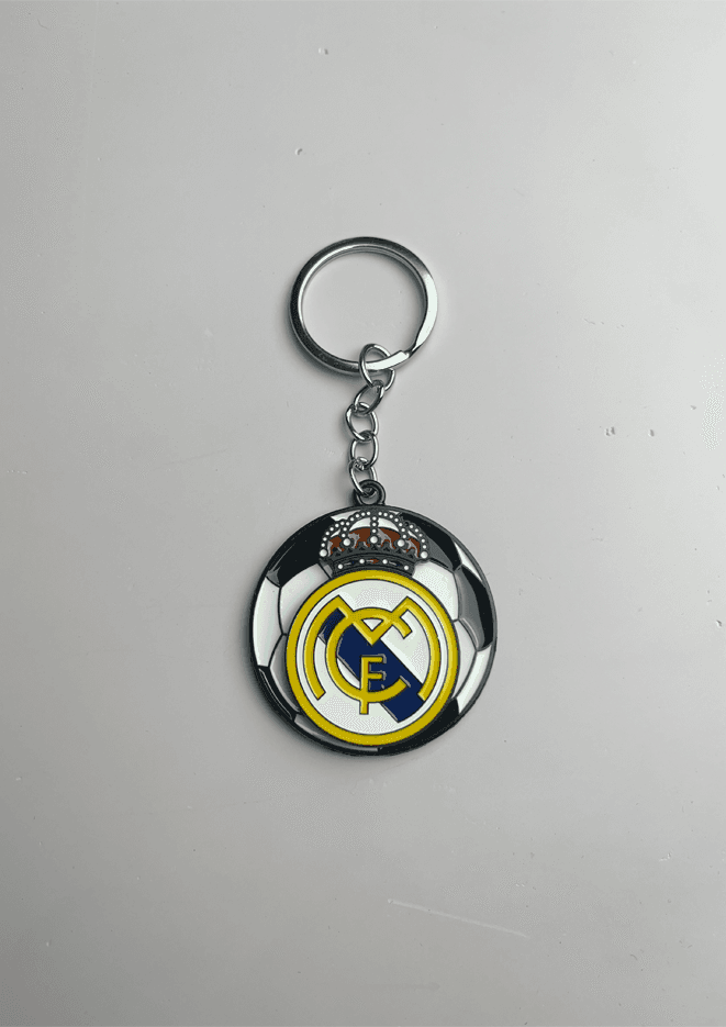 Madrid spinning key chain 