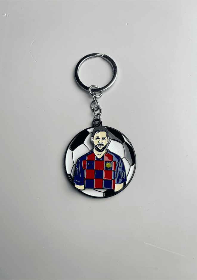 Main Image of Messi 2019 spinning key chain 