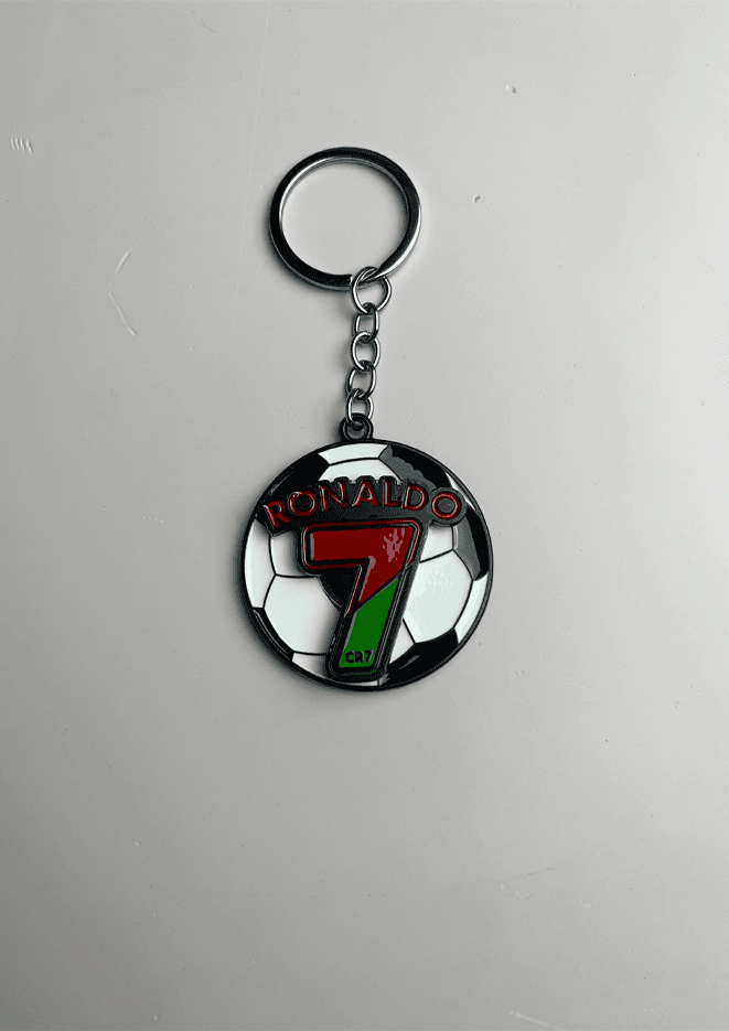 Main Image of Portugal CR7 spinning key chain 