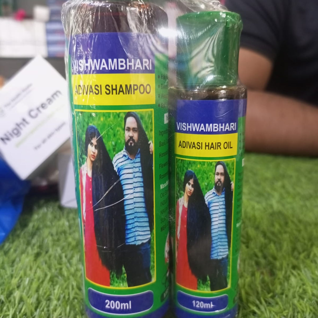 Vishwambhari Adivasi Shampoo & Hair Oil