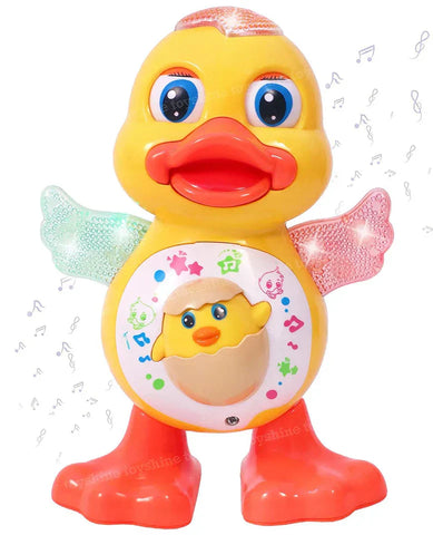 Dancing Duck Toy For Kids With Light And Sound